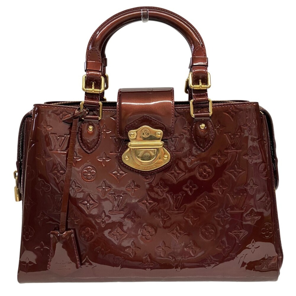 Louis Vuitton Amarante Avenue Enamel Handbag M93757